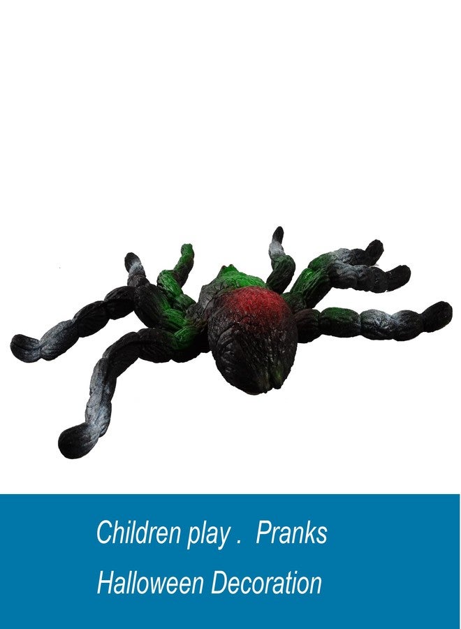 BOHS Rubber Jiggly Spider - Stretch & Squeeze - Realistic Big Soft Stretchy - Halloween Squishy Toy - Prank Bugs - Image 4